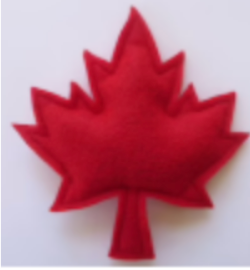 Maple Leaf Plush Toy